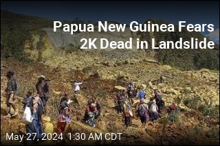 Papua New Guinea Says Landslide Buried 2K People