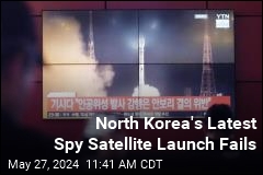 North Korea Says Spy Satellite Launch Failed