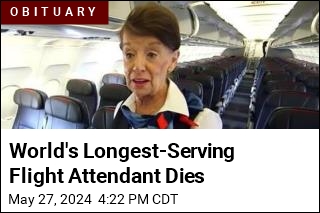 World&#39;s Longest-Serving Flight Attendant Dies