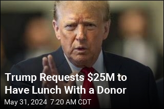 Trump Tests the Limits in Calling for $50M Donations