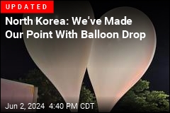 North Korea&#39;s Balloon Drop Called a &#39;Vulgar Act&#39;