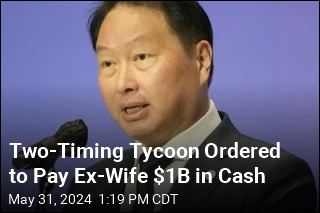 Two-Timing Tycoon Ordered to Pay Ex-Wife $1B in Cash