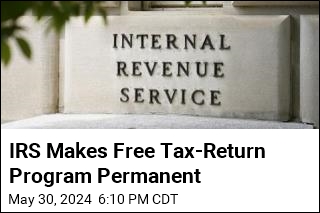 IRS Makes Free Tax-Return Program Permanent