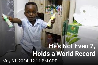 He&#39;s Not Even 2, Holds a World Record