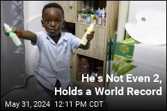 He&#39;s Not Even 2, Holds a World Record