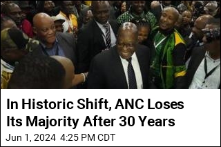 In Historic Shift, ANC Loses Its Majority After 30 Years