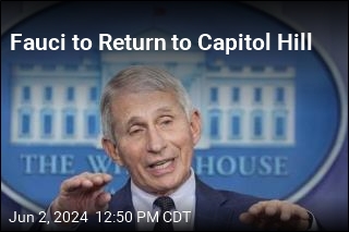 Fauci to Return to Capitol Hill