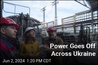 Power Goes Off Across Ukraine