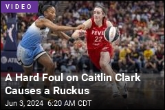 A Hard Foul on Caitlin Clark Causes a Ruckus