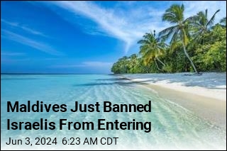 Maldives to Israelis: You Can&#39;t Come Here