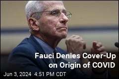 Fauci: COVID Cover-Up Allegations &#39;Preposterous&#39;