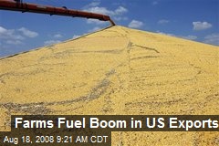 Farms Fuel Boom in US Exports