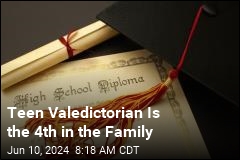 Florida Family High-Fives a 4th Valedictorian Daughter