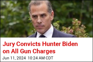 Hunter Biden Guilty of All Gun Charges