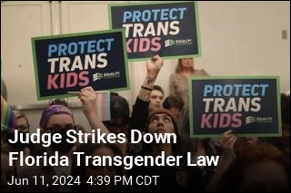 Judge Strikes Down Florida Transgender Law
