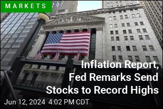 Inflation Report, Fed Remarks Send Stocks to Record Highs
