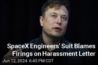 SpaceX Engineers&#39; Suit Blames Firings on Harassment Letter