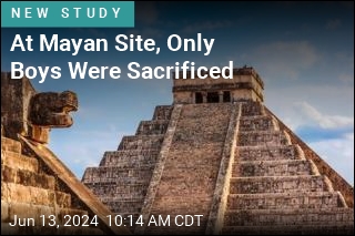 At Mayan Site, Only Boys Were Sacrificed