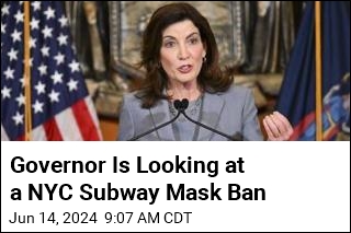 NY Gov Is Considering a Mask Ban on NYC Subways