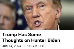 Trump on Hunter Biden: Addiction &#39;a Very Tough Thing&#39;