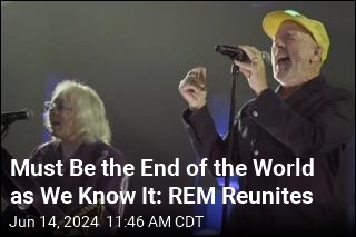 REM Reunites for First Performance in 17 Years