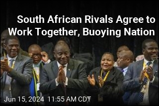 South African Rivals Agree to Work Together, Buoying Nation