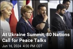 Nearly All Nations at Summit Call for Ukraine-Russia Talks