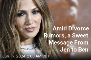 Amid Divorce Rumors, J.Lo Calls Affleck &#39;Our Hero&#39;