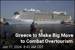 Greek PM: We&#39;re Limiting Cruise Ships, Starting Next Year