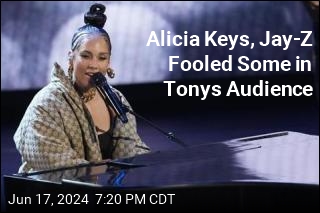 Alicia Keys, Jay-Z Fooled Some in Tonys Audience