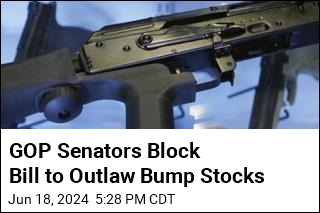 Republicans Block Bill to Outlaw Bump Stocks