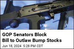 Republicans Block Bill to Outlaw Bump Stocks