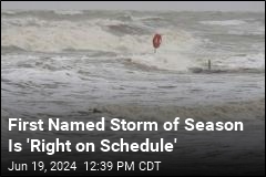 Alberto Is First Named Storm of Season