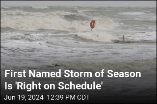Alberto Is First Named Storm of Season