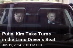 Putin, Kim Take Turns in the Limo Driver&#39;s Seat