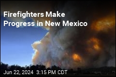 Firefighters Make Progress in New Mexico