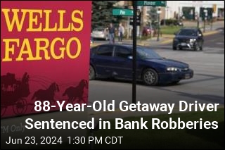 Getaway Driver, 88, Sentenced in Bank Robberies