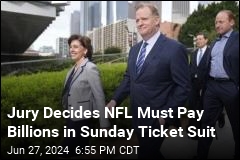 NFL Ordered to Pay Billions After Losing Sunday Ticket Suit