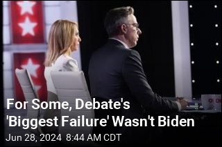 For Some, Debate's 'Biggest Failure' Wasn't Biden