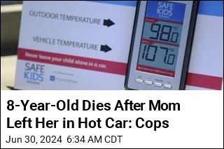 8-Year-Old Dies After Mom Left Her in Hot Car: Cops