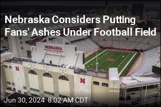 Nebraska Considers Putting Fans&#39; Ashes Under Football Field