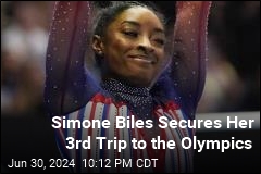 Simone Biles Secures Her 3rd Trip to the Olympics