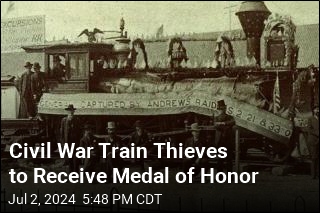 Civil War Train Thieves to Receive Medal of Honor