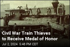 Civil War Train Thieves to Receive Medal of Honor