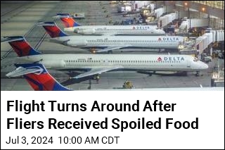 Flight Forced to Turn Around After Spoiled Food Is Served