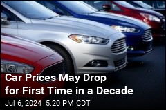 Price of New Cars May Drop for First Time in a Decade