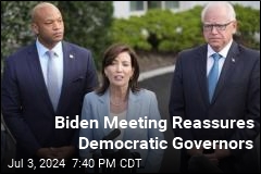 Biden Meeting Reassures Democratic Governors