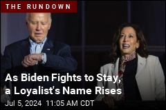 As Biden Fights to Stay, Kamala Harris' Name Rises