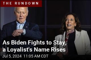 As Biden Fights to Stay, Kamala Harris&#39; Name Rises