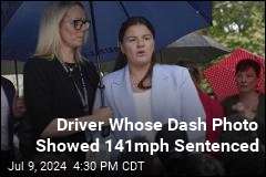 Driver Whose Dash Photo Showed 141mph Sentenced